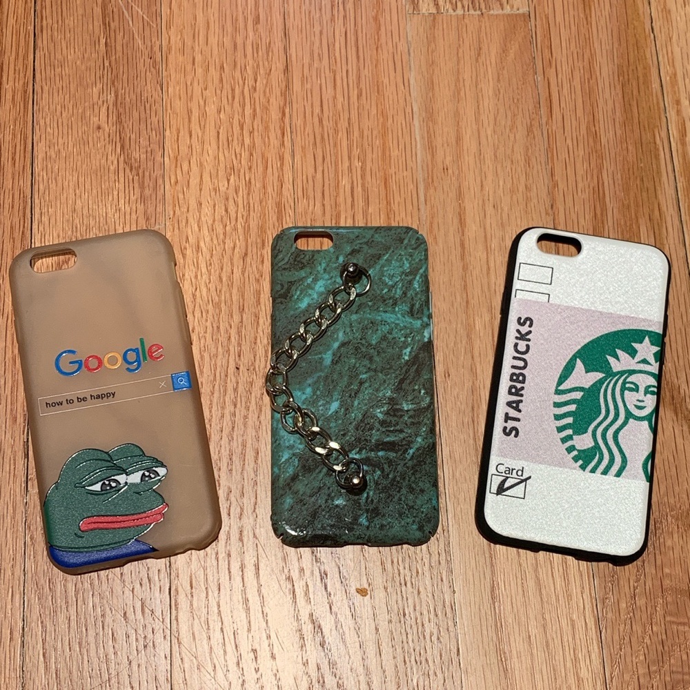 green phone case set